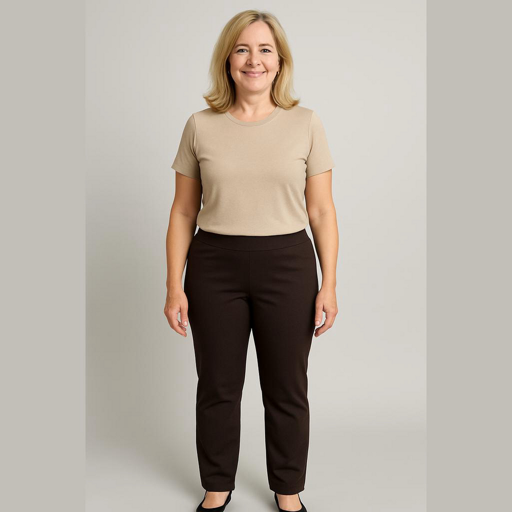 Kim Rogers Brown Pants - Women's 12S - Petite Career